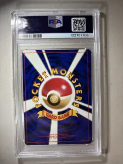 1996 Pokemon Japanese Basic Charmander #4 PSA 8 LOW POPULATION 💥 RARE💥 - Image 2