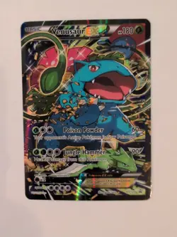 Pokemon Venasaur EX XY 123 Full Art Black Star Promo 2016 - Image 2