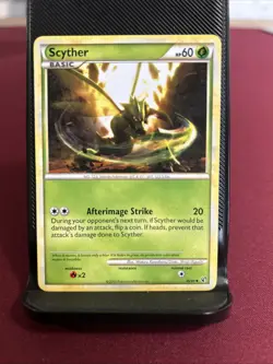 Pokemon TCG Scyther Undaunted 36/90 Regular Uncommon - Image 1