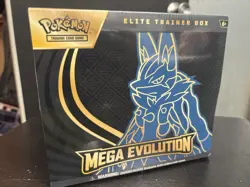 Pokemon Mega Evolution Elite Trainer Box Lucario ETB - Image 1