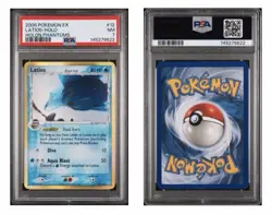 2006 POKEMON EX HOLON PHANTOMS #12 LATIOS-HOLO HOLON PHANTOMS PSA NM 7 - Image 1