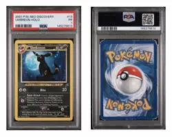 2001 POKEMON NEO DISCOVERY #13 UMBREON-HOLO PSA PR 1 - Image 1