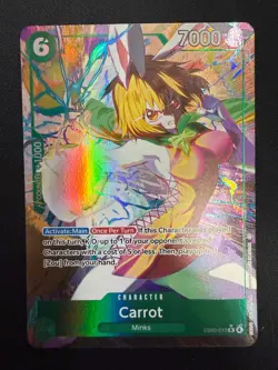 Carrot (EB03-013 R) ALT ART - One Piece (NM) ENGLISH - Image 1