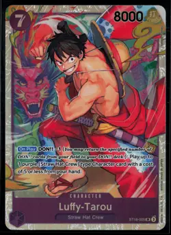 Luffy-Tarou ST18-005 Starter Deck 18: PURPLE Monkey.D.Luffy Super Rare One Piece - Image 1