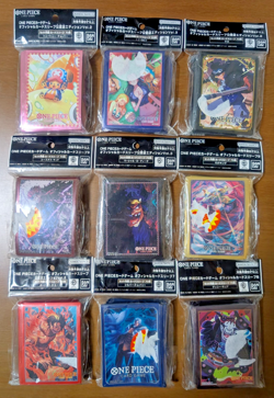One Piece TCG Card Sleeves 70 per Pack - Sealed - Official Stores Exclusive - Image 1