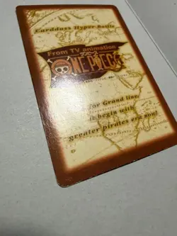 【U.S./DDP】 One Piece Carddass Hyper Battle C01 Luffy 1st ED Old Back - Image 4