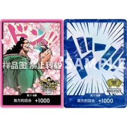 IN STOCK 2Pcs One Piece 2nd & 3rd Anniversary DON !! Card Set Chinese Exclusive - Image 1