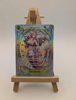 Shirahoshi One Piece TCG EB01-057 AA Alternative Art Super Rare SR Alt Art Foil - Image 2