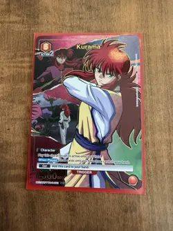 Kurama - YuYu Hakusho UA21BT/YYH-1-073 SR Parallel UNION ARENA - Image 1