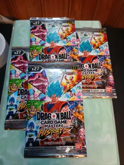Booster Dragon Ball Card Game Scelle Bt27 En Anglais - Image 1