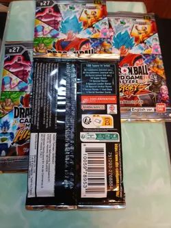 Booster Dragon Ball Card Game Scelle Bt27 En Anglais - Image 2