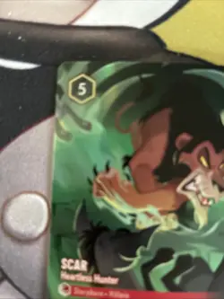Disney Lorcana Scar Heartless Hunter Enchanted 14/P2 Store Championship - Image 2