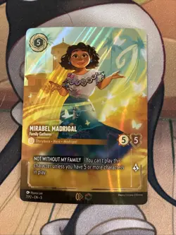 Mirabel Madrigal Family Gatherer Lorcana Enchanted Store Championship Card 7/P2 - Image 1