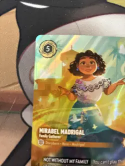 Mirabel Madrigal Family Gatherer Lorcana Enchanted Store Championship Card 7/P2 - Image 2