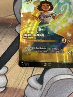Mirabel Madrigal Family Gatherer Lorcana Enchanted Store Championship Card 7/P2 - Image 5
