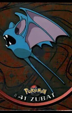 Pokemon Cards Zubat #41 HOLO Topps Trading Cards Series 1 NM - Image 1