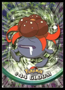 Pokemon Cards Gloom #44 Topps Trading Cards Series 1 LP *1 - Image 1