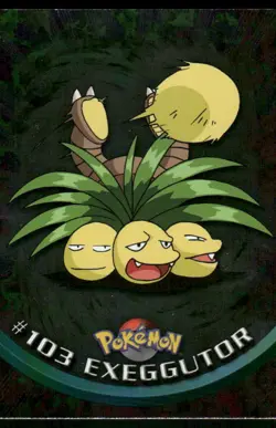 Pokemon Cards Exeggutor #103 Topps Trading Cards Series 2 LP *2 - Image 1