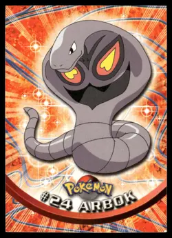 Pokemon Cards Arbok #24 Topps Trading Cards Series 1 NM *3 - Image 1