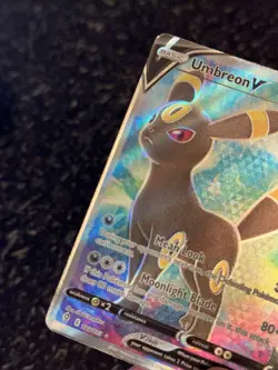 Pokemon TCG Evolving Skies Umbreon V Full Art Ultra Rare Holo Card 188/203 READ! - Image 3