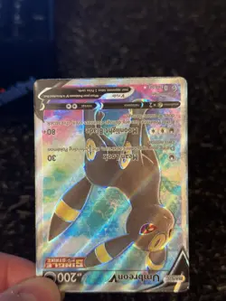 Pokemon TCG Evolving Skies Umbreon V Full Art Ultra Rare Holo Card 188/203 READ! - Image 4