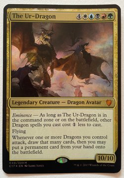 MTG Commander 2017 Oversized Cards Edgar Markov, Ur-Dragon, Arahbo & Inalla - Image 2