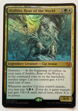 MTG Commander 2017 Oversized Cards Edgar Markov, Ur-Dragon, Arahbo & Inalla - Image 3