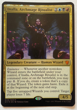 MTG Commander 2017 Oversized Cards Edgar Markov, Ur-Dragon, Arahbo & Inalla - Image 4