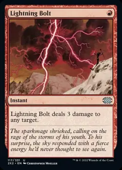 Lightning Bolt - Double Masters 2022 2XM 117 - Near Mint - EN - MTG - Image 1