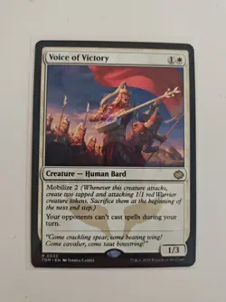 Voice of Victory Tarkir: Dragonstorm Regular - Image 1