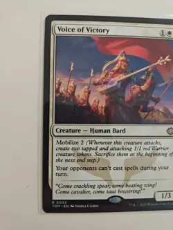Voice of Victory Tarkir: Dragonstorm Regular - Image 3