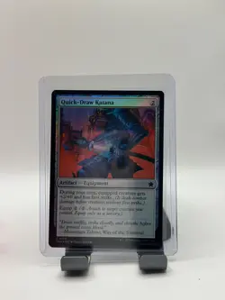 MTG, Quick-Draw Katana FOIL $3 ORDER MIN 130 Foundations Foil - Image 1
