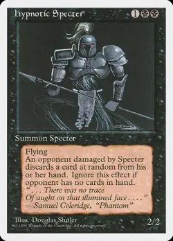 Hypnotic Specter (142) – Fourth Edition 4ED – MTG Magic the Gathering - Image 1