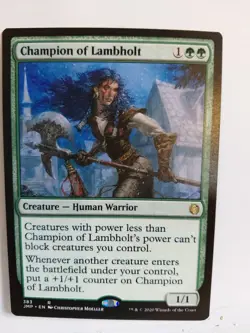 1x MTG - Champion of Lambholt (383) - Jumpstart - JMP - Pack Fresh - Image 1
