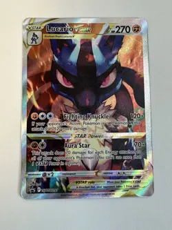 Lucario VSTAR SWSH291 SWSH: Sword & Shield Promo Cards Holo - Image 1