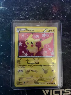 Pikachu RC7/RC25 Legendary Treasures Radiant Collection Holo LP-MP - Image 1