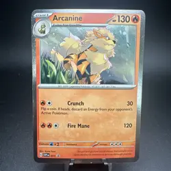 Arcanine Cosmos Holo SVP011 NM Pokemon Black Star Promo Fast Free Shipping - Image 1