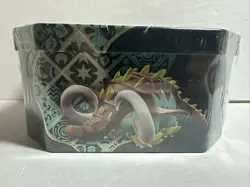 Pokemon Scarlet & Violet Paldean Fates Great Tusk Tin - Image 3