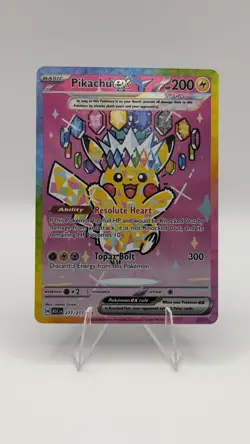 Pikachu EX SIR Pokemon 277/217 Ascended Heroes NM [READY TO SHIP] CLEAN - Image 1