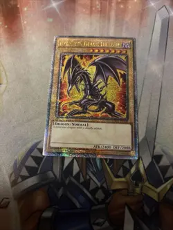 YUGIOH - Red-Eyes Black Dragon (7th Art) - RA04-EN109 - Quarter Century Secret - Image 1