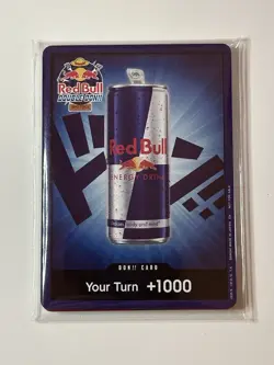 One Piece Red Bull Double Don!! Bundle - Promo Card, Sticker, & Sealed Don Pack - Image 4