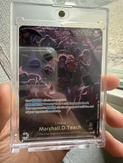 Marshall.D.Teach (English Version 2nd Anniversary Set) OP09-081 One Piece Promo - Image 1