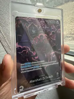 Marshall.D.Teach (English Version 2nd Anniversary Set) OP09-081 One Piece Promo - Image 2