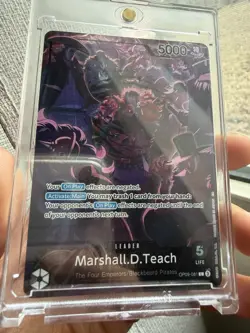 Marshall.D.Teach (English Version 2nd Anniversary Set) OP09-081 One Piece Promo - Image 3