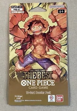 One Piece PRB-01 Premium The Best Sleeved Booster Pack English Sealed - Image 1