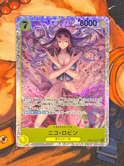 Nico Robin SR EB03-055 JP Extra Booster Heroines Edition Japanese OPTCG - Image 1