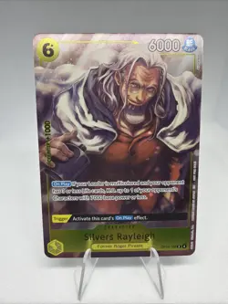 Silvers Rayleigh OP14-108 The Azure Sea's Seven Dash Pack One Piece FULL ART - Image 1