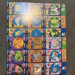 Burger King Pokemon Promo Uncut 2 Sheets 1999 Vintage Pokemon Cards - Image 2