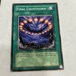 Yu-Gi-Oh! Konami Final Countdown DCR-091 Spell Card Dark Crisis Regular - Image 1