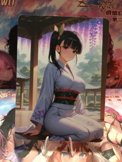 Beautiful Waifu Card Goddess Story CCG Anime Waifu Double Sided - Image 1